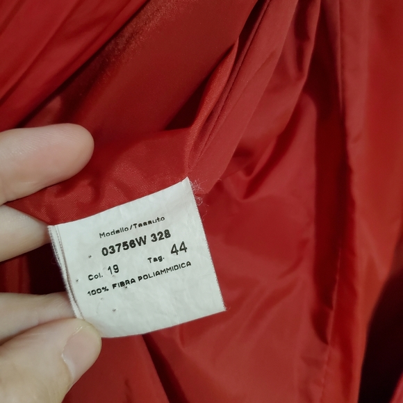 Montecore Removable Hooded Red Jacket Size M - Picture 9 of 10